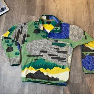 RARE Patagonia Synchilla Hi Country Size M